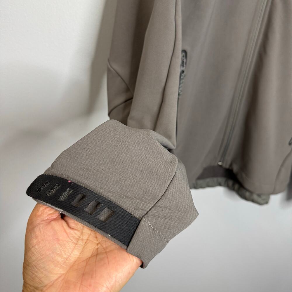 Salomon Gray Soft Shell Full Zip Jacket Grey Men'… - image 2